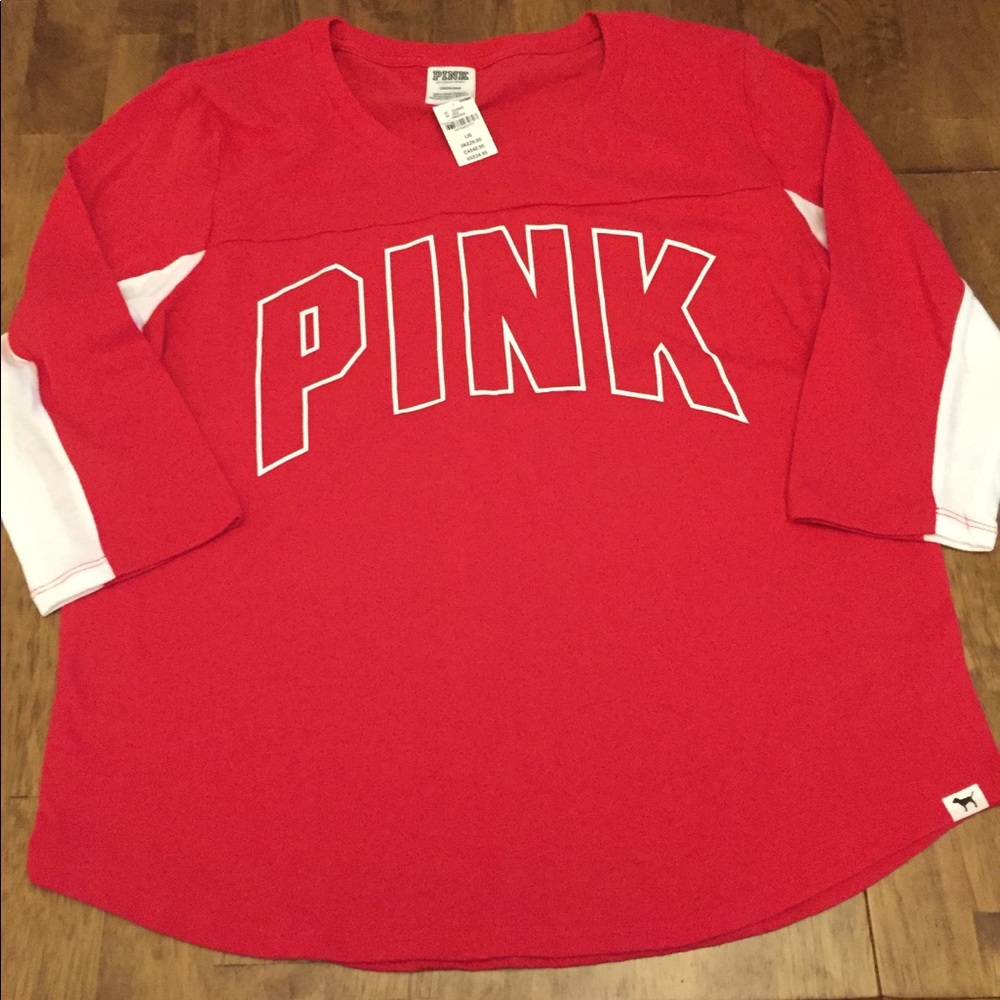 PINK 3/4 Sleeve Top